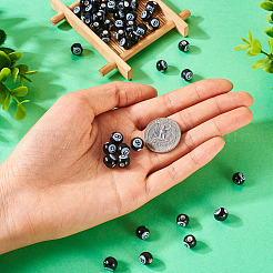 50Pcs Handmade Porcelain Beads&nbsp;PORC-TA0001-07