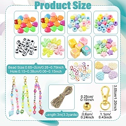 DIY Keychain Making Kits&nbsp;DIY-YW0018-12