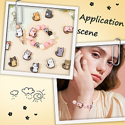 20Pcs 10 Colors PVC Beads&nbsp;FIND-SC0011-68