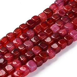 Natural Dragon Veins Agate Beads Strands&nbsp;G-G177-E14-01