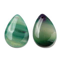 Natural Striped Agate/Banded Agate Pendants&nbsp;G-B050-23