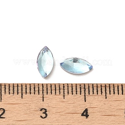 Glass Rhinestone Cabochons&nbsp;RGLA-P037-09A-D202