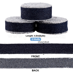 3 Rolls Polyester Ribbon&nbsp;OCOR-PH0007-49D