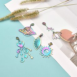 201 Stainless Steel Pendants Decorations&nbsp;HJEW-JM00545
