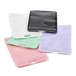 60Pcs 5 Colors Plastic Packaging Yin-yang Resealable Bags&nbsp;OPP-FS0001-20