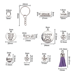 DIY Keychain Making Kit&nbsp;DIY-YW0003-69