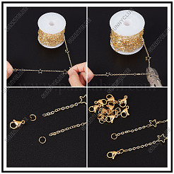DIY Chain Necklaces Making Kits&nbsp;DIY-SC0020-79