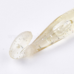 プラスチックかぎ針編みのフック  淡いチソウ  152x12mm  ピン：12mm&nbsp;TOOL-T006-31