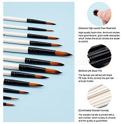 Painting Brush Set&nbsp;AJEW-NB0001-52