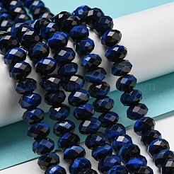 Natural Tiger Eye Beads Strands&nbsp;G-K351-B03-03