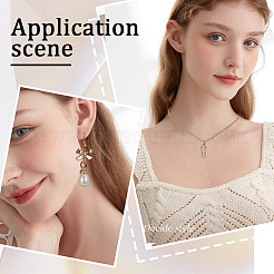 10Pcs Brass Micro Pave Cubic Zirconia Cup Pearl Peg Bails Pin Pendants&nbsp;KK-BBC0008-98