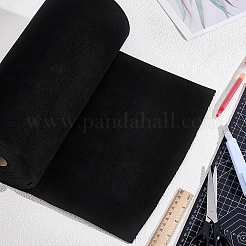 クラフトや刺繍用のEVAフォームロール  長方形  ブラック  300x3mm  5 m /ロール&nbsp;DIY-WH0723-032
