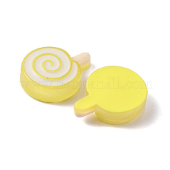 Resin Cabochons&nbsp;RESI-WH0035-07H