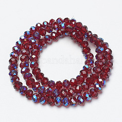 Electroplate Glass Beads Strands&nbsp;EGLA-A034-T2mm-I13