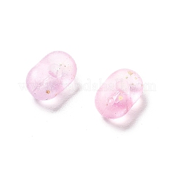 Gradient Color Transparent Frosted Acrylic Beads&nbsp;OACR-M023-06I