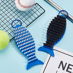 2Pcs 2 Colors Bristle with Silicone Brush&nbsp;AJEW-GA0008-93