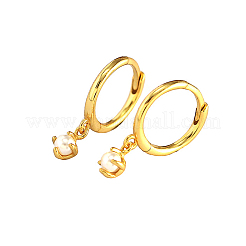 Simple Design S925 Silver Imitation Pearl Ear Clips for Women&nbsp;TS0861-1