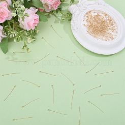 100Pcs Brass Ball Head Pins&nbsp;KK-GO0002-44B