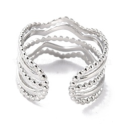 Tarnish Resistant 304 Stainless Steel Finger Rings&nbsp;RJEW-L102-17P