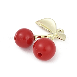 Alloy & Acrylic Pendants&nbsp;PALLOY-S053-01LG-D