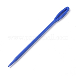 安全プラスチックミシン針  手作り工芸品の縫製に  ランダムな色  90x6x3mm  穴：2.2x16.8mm&nbsp;TOOL-WH0080-26