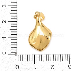 304ステンレスペンダント  ペチュニアの花のチャーム  ゴールドカラー  23x14x6.5mm  穴：7.5x3.5mm&nbsp;STAS-Z187-08G