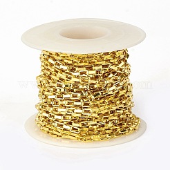 Rack Plating Brass Paperclip Chains&nbsp;CHC-F016-01G
