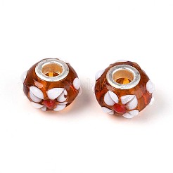 Handmade Lampwork European Beads&nbsp;LAMP-Q029-03I