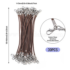 30Pcs Korean Waxed Polyester Cord Bracelet Making&nbsp;YC-TADJ0001-02C