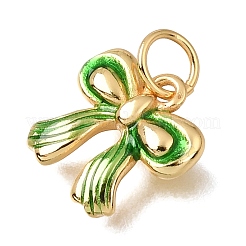 Brass Enamel Pendants&nbsp;KK-G605-11G-02