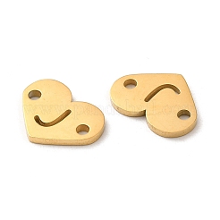 Ion Plating(IP) 304 Stainless Steel Connector Charms&nbsp;STAS-C081-04G-J