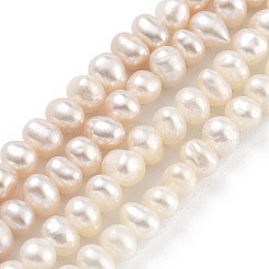 Natural Cultured Freshwater Pearl Beads Strands&nbsp;PEAR-C003-17C