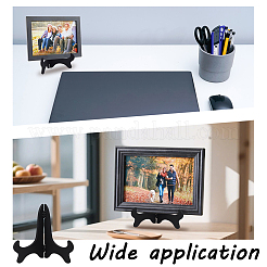 10Pcs Foldable ABS Plastic Chinese Fan Display Easels&nbsp;ODIS-GO0001-10