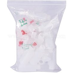 プラスチック接着剤ボトル  ボトルキャップは含まない  透明  76x29x0.8mm  24個/セット&nbsp;DIY-PH0018-55