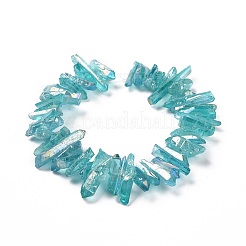 Natural Quartz Crystal Points Beads Strands&nbsp;G-K181-B31