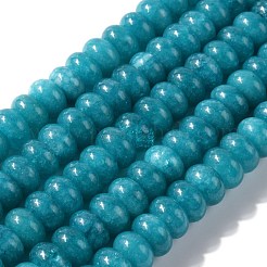 Dyed Natural White Jade Beads Strands&nbsp;G-G107-A07-01