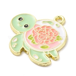 Alloy Enamel Pendants&nbsp;ENAM-R146-02B