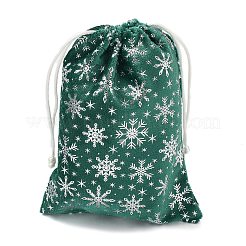 Silver Stamping Christmas Velvet Storage Bags&nbsp;ABAG-Q053-01B-03F