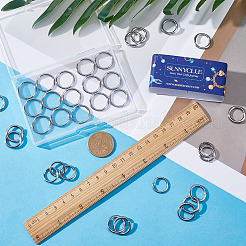 120Pcs 6 Styles 304 Stainless Steel Open Jump Rings&nbsp;STAS-SC0006-13