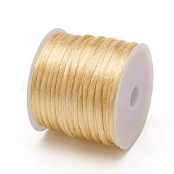 Nylon Satin Rattail Cords&nbsp;NWIR-L006-1mm-17