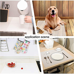 High Temperature Resistance Food Grade Silicone Sheet&nbsp;AJEW-WH0104-98B