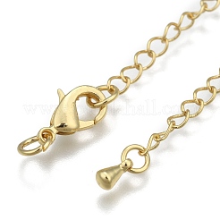 Long-Lasting Plated Brass Chain Extender&nbsp;KK-F711-09G