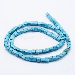 Synthetic Turquoise Beads Strands&nbsp;G-K260-08I