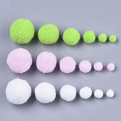 DIY Doll Craft Polyester High-elastic Pom Pom Ball&nbsp;AJEW-R093-01-C09