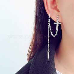 合金のチベット風チャーム  スパイクビーズ  鉛フリーとニッケルフリー  コーン  ミックスカラー  21~34x3~4.5mm  穴：1~3mm  100個/箱&nbsp;TIBEP-NB0001-14-FF