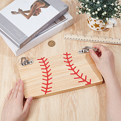 1Pc Hanging Wood Footrest Board for Baseball Fences&nbsp;AJEW-BC0010-47