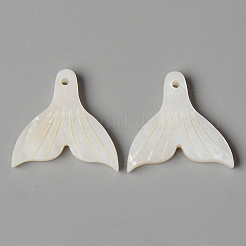 Natural Freshwater Shell Pendants&nbsp;SHEL-N026-83