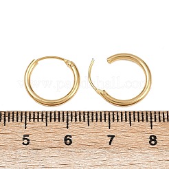 Brass Hoop Earrings&nbsp;EJEW-F378-02G