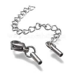 Tarnish Resistant 304 Stainless Steel Curb Chain Extender&nbsp;STAS-K195-29P-016