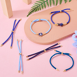 4Pcs 4 Colors Polyester Cord Bracelet Making&nbsp;MAK-TA0001-42